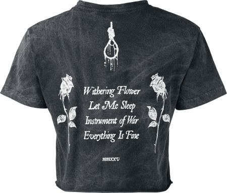 T-Shirt Manches courtes  de Paleface Swiss - Roses - S à 3XL - pour Femme - gris - Paleface Swiss - View 2