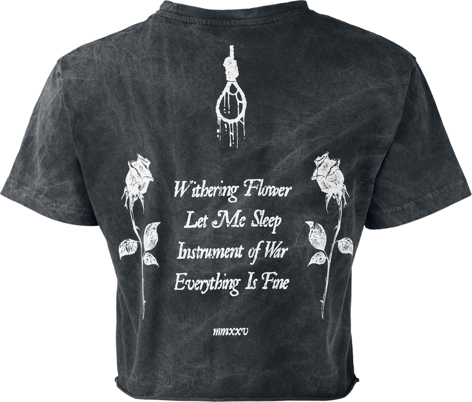 T-Shirt Manches courtes  de Paleface Swiss - Roses - S à 3XL - pour Femme - gris - Paleface Swiss - View 2