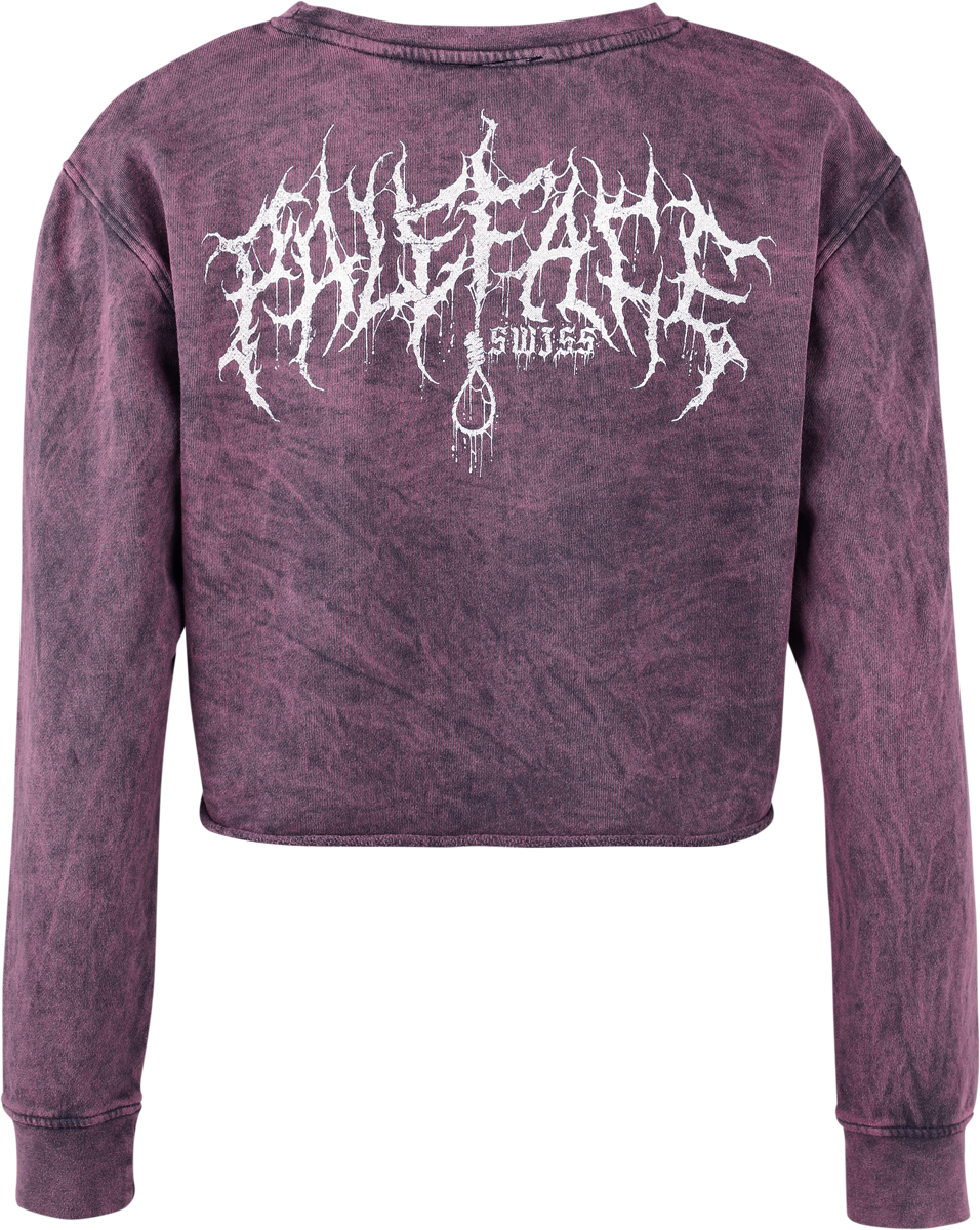 Sweat-shirt  de Paleface Swiss - Wilted - S à XXL - pour Femme - violet - Paleface Swiss - View 2