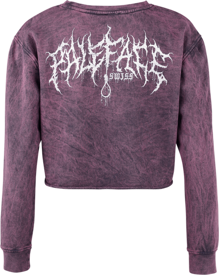 Sweat-shirt  de Paleface Swiss - Wilted - S à XXL - pour Femme - violet - Paleface Swiss - View 2