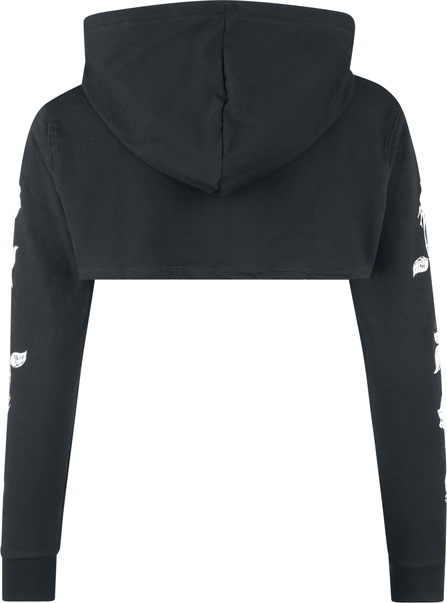 Sweat-shirt  de Paleface Swiss - Sleeve Roses - S à XXL - pour Femme - noir - Paleface Swiss - View 2