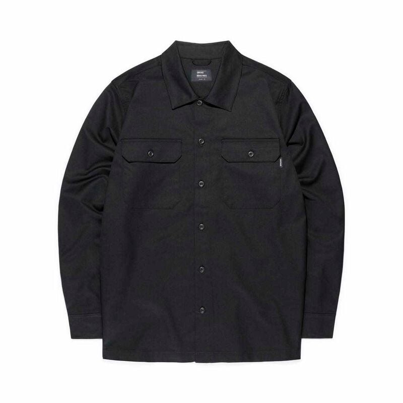 Chemise en flanelle  de Vintage Industries - HARRIS SHIRT - S à 3XL - pour Homme - noir - Vintage Industries