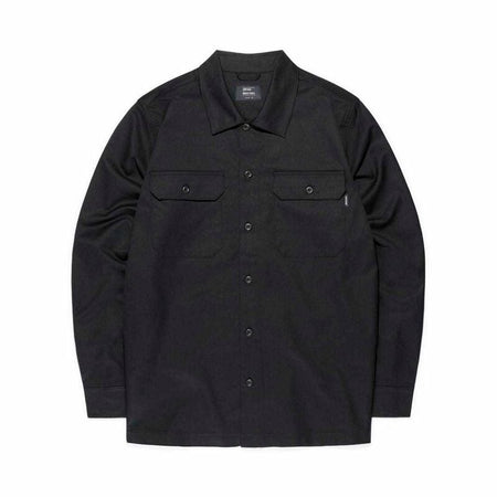Chemise en flanelle  de Vintage Industries - HARRIS SHIRT - S à 3XL - pour Homme - noir - Vintage Industries