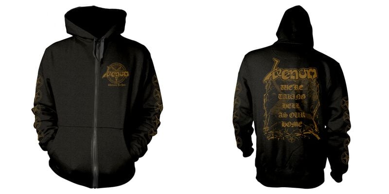 Sweat-shirt à capuche  de Venom - Welcome to hell - S à XXL - pour Homme - noir - Venom