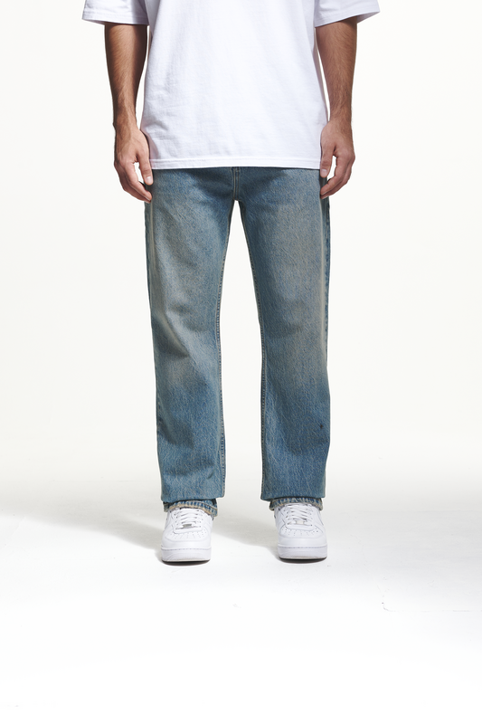 Jean  de 2Y Studios - GABRIE BASIC STRAIGHT JEANS - 30 à 38 - pour Homme - bleu - 2Y Studios - View 2
