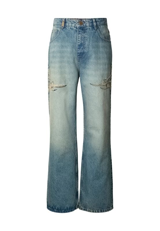 Jean  de 2Y Studios - Omid Straigt Fit Jeans Vintage Blue - 30 à 38 - pour Homme - bleu - 2Y Studios