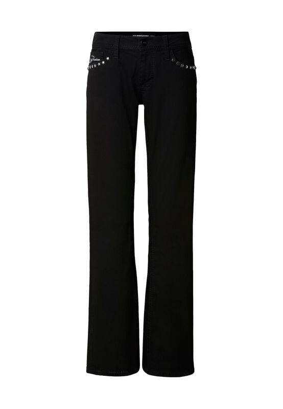 Jean  de 2Y Premium - Sorella-Mid-Rise Boot-Black - W30L32 à W31L32 - pour Femme - noir - 2Y Premium