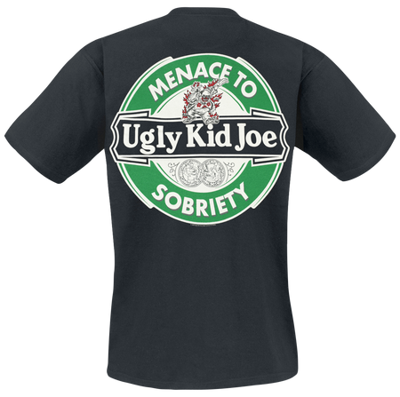 T-Shirt Manches courtes  de Ugly Kid Joe - Menace - S à XXL - pour Homme - noir - Ugly Kid Joe - View 2
