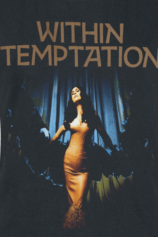 T-Shirt Manches courtes  de Within Temptation - Sharon - S à XXL - pour Femme - noir - Within Temptation - View 2