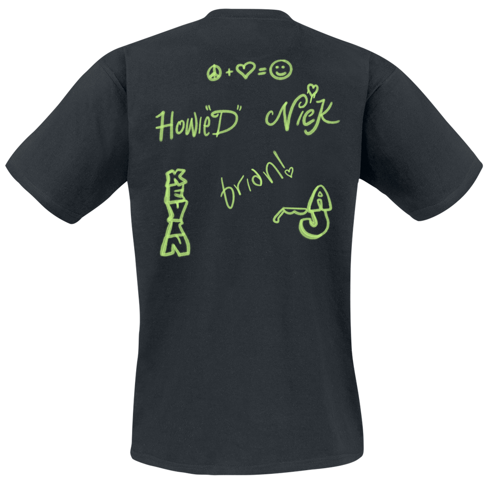 T-Shirt Manches courtes  de Backstreet Boys - Signature - S à 3XL - pour Homme - noir - Backstreet Boys - View 2