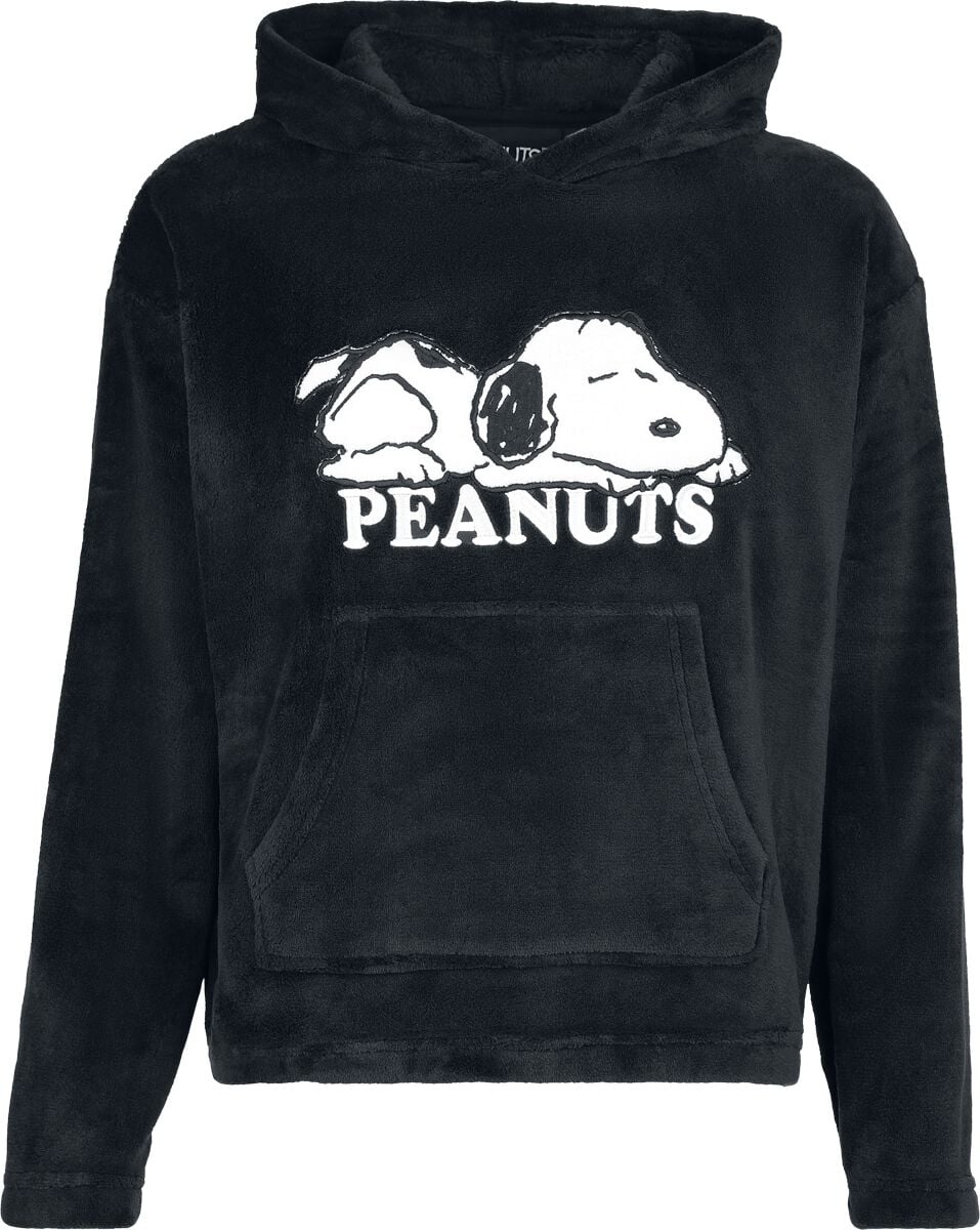 Sweat-shirt à capuche  de Snoopy - Snoopy & Woodstock - S à XXL - pour Femme - noir - Snoopy
