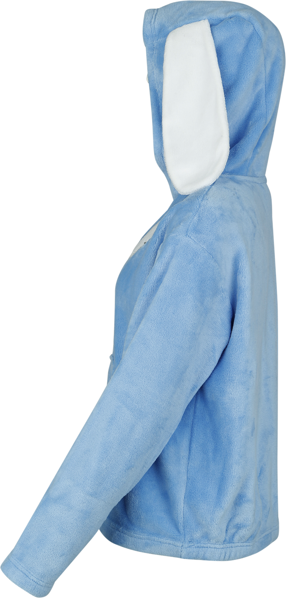 Sweat-shirt à capuche  de Hello Kitty - Cinnamoroll - Kuschelpullover - S à XXL - pour Femme - bleu - Hello Kitty - View 2