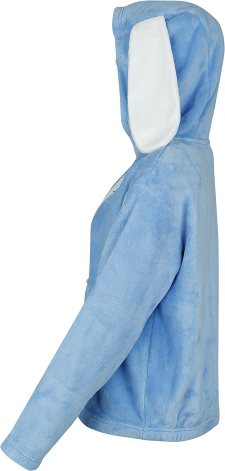 Sweat-shirt à capuche  de Hello Kitty - Cinnamoroll - Kuschelpullover - S à XXL - pour Femme - bleu - Hello Kitty - View 2
