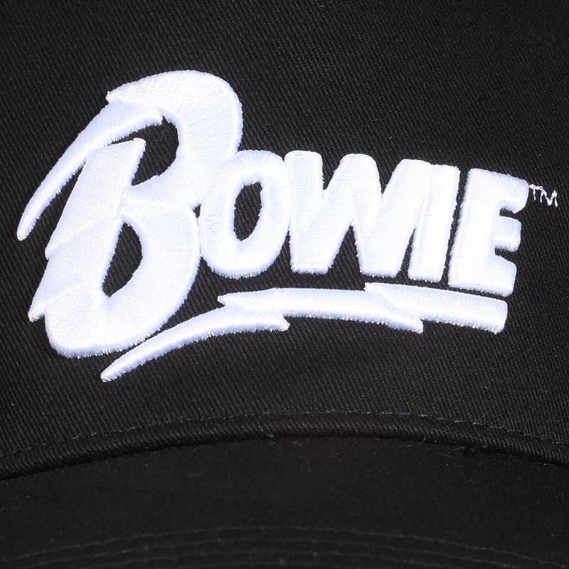 Casquette  de David Bowie - High Build Logo - pour Unisexe - noir - David Bowie - View 2