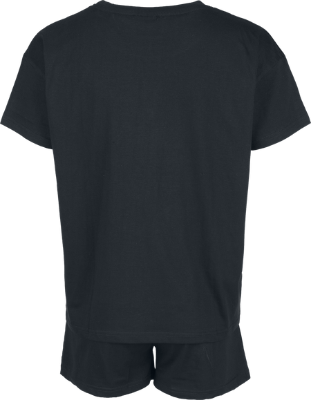 Pyjama Disney de La Belle Au Bois Dormant - Logo - S à XXL - pour Femme - noir - La Belle Au Bois Dormant - View 2