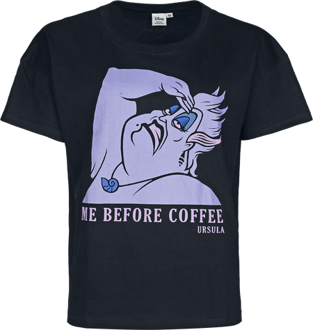 Pyjama Disney de La Petite Sirène - Ursula - Me Before Coffee - S à XXL - pour Femme - noir - La Petite Sirène - View 2