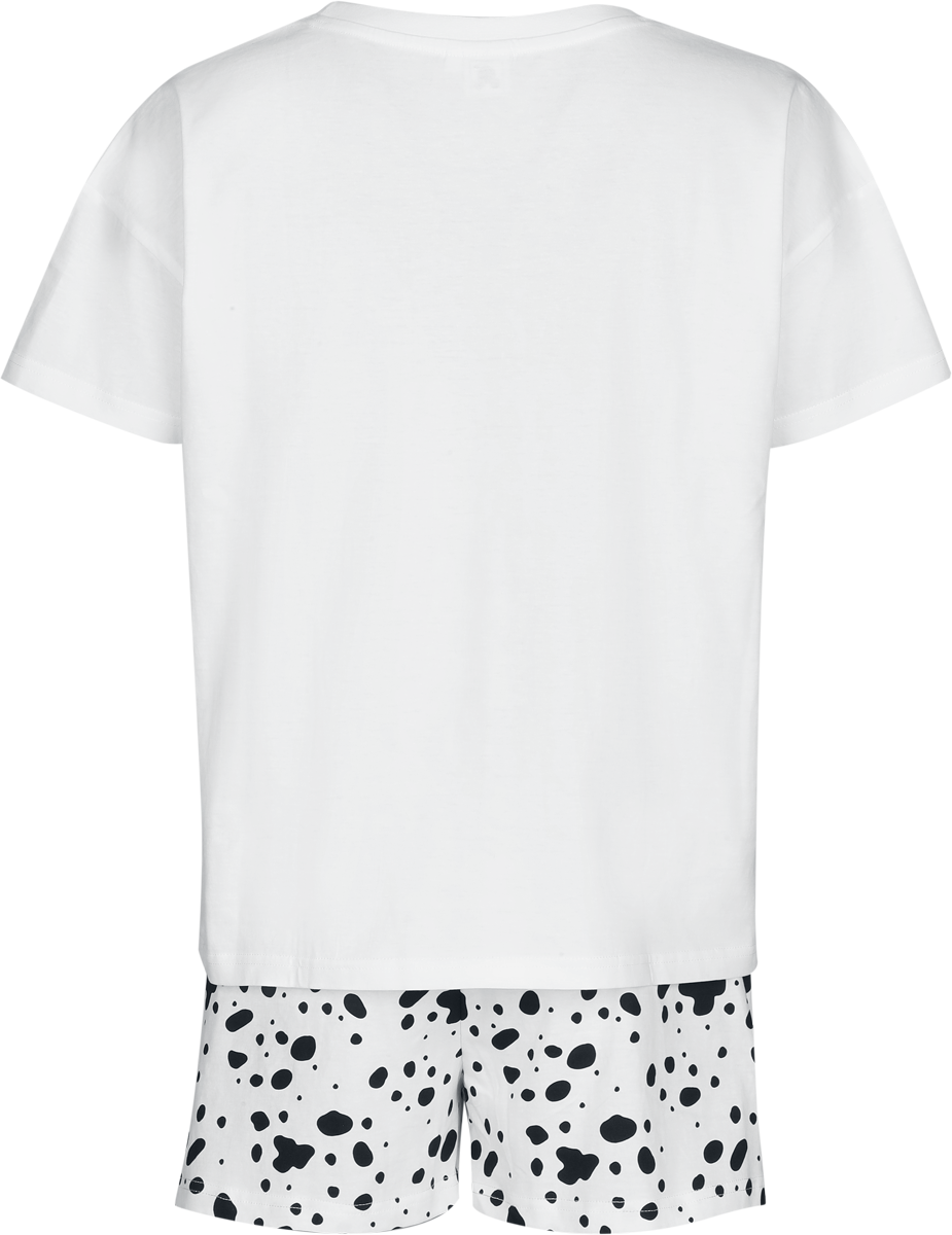 Pyjama Disney de Les 101 Dalmatiens - Paws Spots - S à XXL - pour Femme - blanc - Les 101 Dalmatiens - View 2