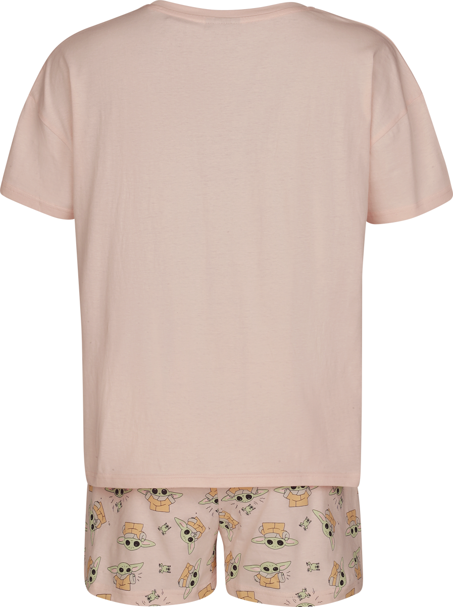 Pyjama Disney de Star Wars - The Mandalorian - This Is The Way - S à XXL - pour Femme - rose clair - Star Wars - View 2