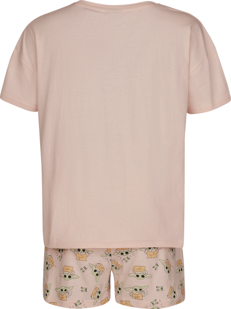 Pyjama Disney de Star Wars - The Mandalorian - This Is The Way - S à XXL - pour Femme - rose clair - Star Wars - View 2