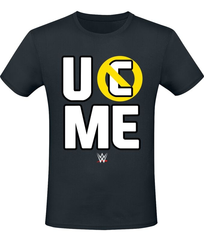 T-Shirt Manches courtes  de WWE - You Can't See Me - S à XXL - pour Homme - noir - WWE