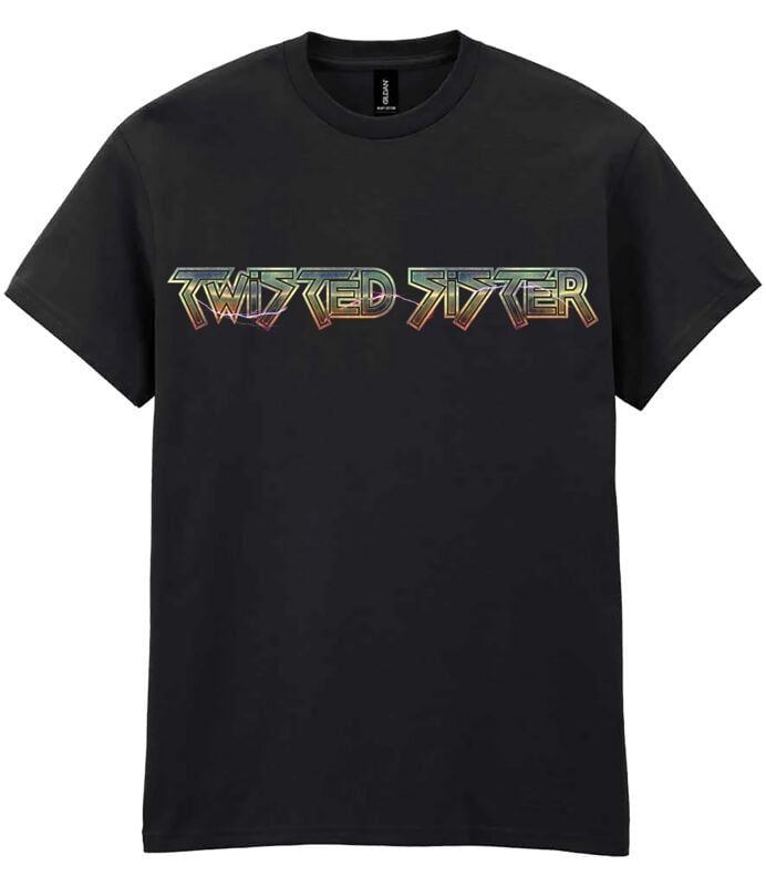 T-Shirt Manches courtes  de Twisted Sister - Metallic Logo - S à XXL - pour Homme - noir - Twisted Sister