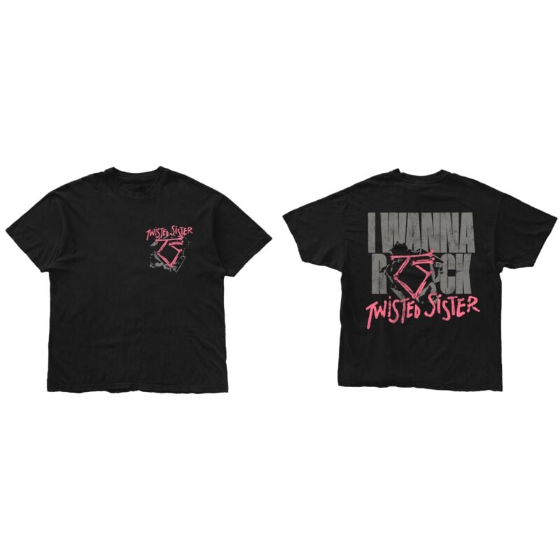 T-Shirt Manches courtes  de Twisted Sister - I Wanna Rock - S à XXL - pour Homme - noir - Twisted Sister
