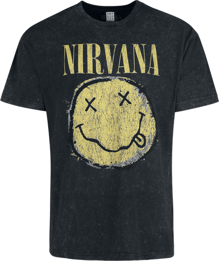 T-Shirt Manches courtes  de Nirvana - Amplified Collection - Split - XS à L - pour Homme - anthracite - Nirvana - View 2