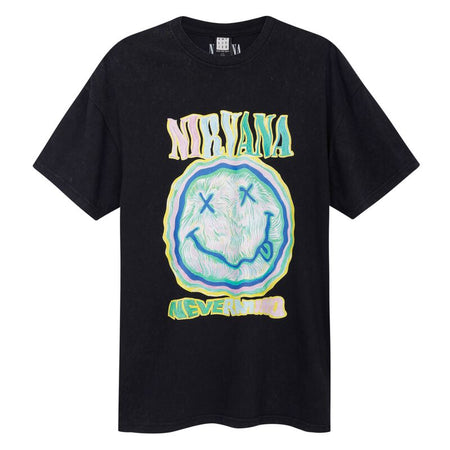 T-Shirt Manches courtes  de Nirvana - Amplified Collection - Scribble - XS à 3XL - pour Homme - anthracite - Nirvana