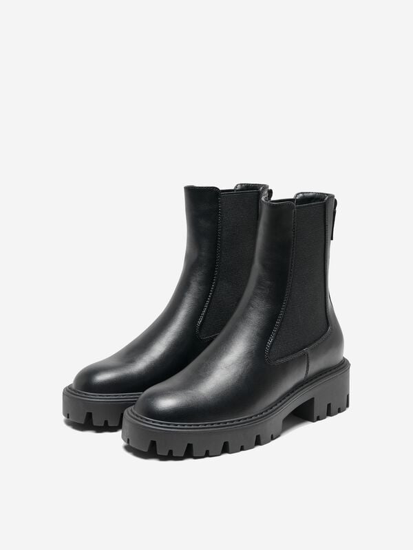 Bottes  de Only - ONLBETTY-1 PU BOOT - NOOS - EU36 à EU41 - pour Femme - noir - Only