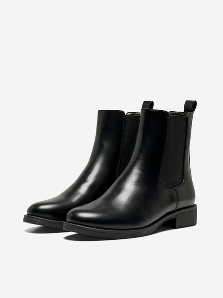 Bottes  de Only - ONLBIBI-21 PU BASIC BOOT NOOS - EU36 à EU41 - pour Femme - noir - Only
