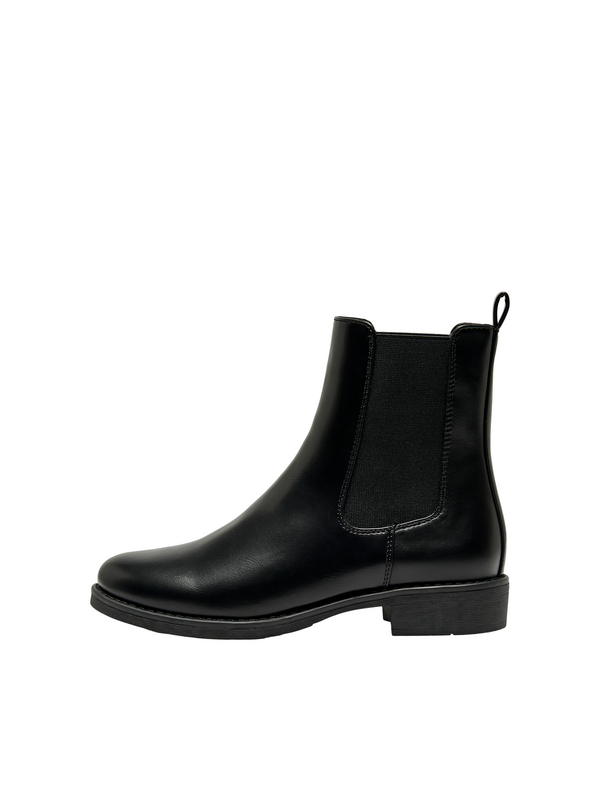 Bottes  de Only - ONLBIBI-21 PU BASIC BOOT NOOS - EU36 à EU41 - pour Femme - noir - Only - View 2