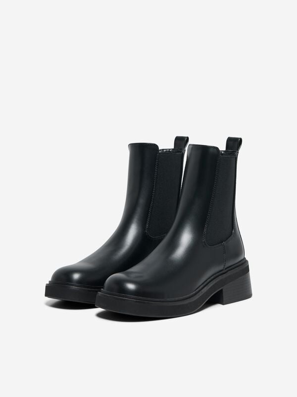 Bottes  de Only - ONLBUTTER-1 CHELSEA BOOT NOOS - EU36 à EU41 - pour Femme - noir - Only