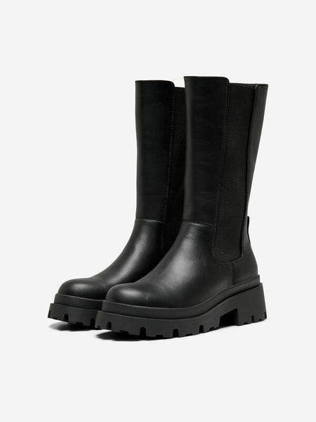 Bottes  de Only - ONLDOJA-5 PU LONG BOOT - NOOS - EU36 à EU41 - pour Femme - noir - Only