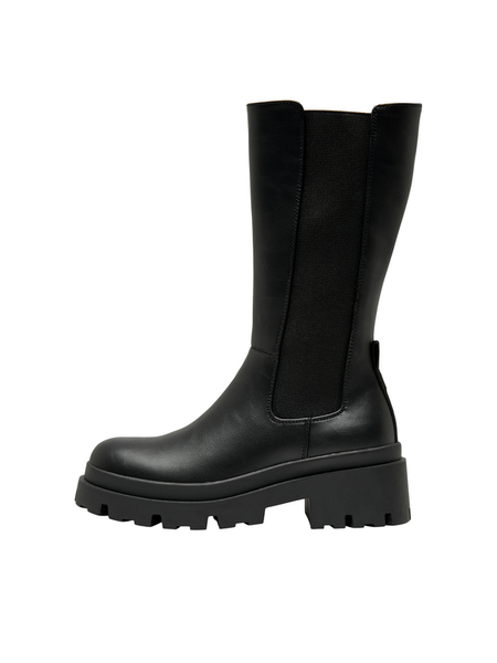 Bottes  de Only - ONLDOJA-5 PU LONG BOOT - NOOS - EU36 à EU41 - pour Femme - noir - Only - View 2