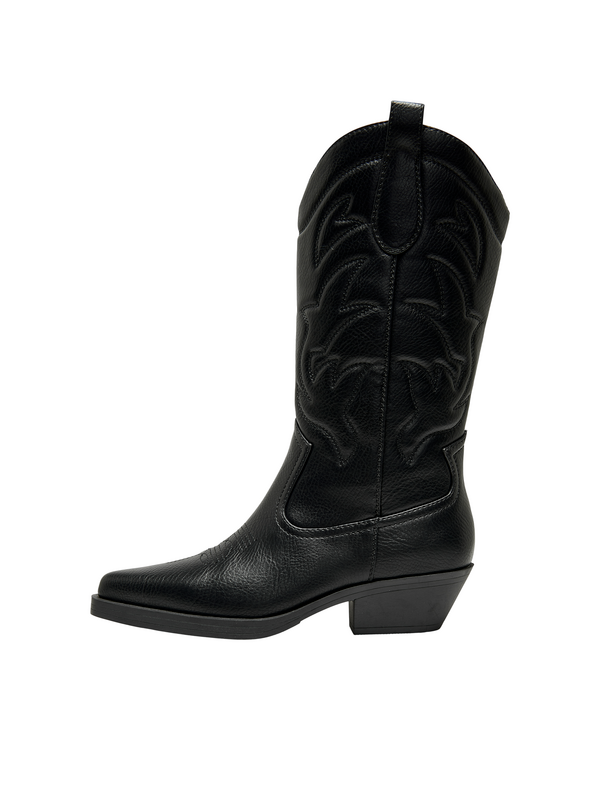 Bottes  de Only - ONLBRONCO-1 PU COWBOY BOOT - EU36 à EU41 - pour Femme - noir - Only - View 2
