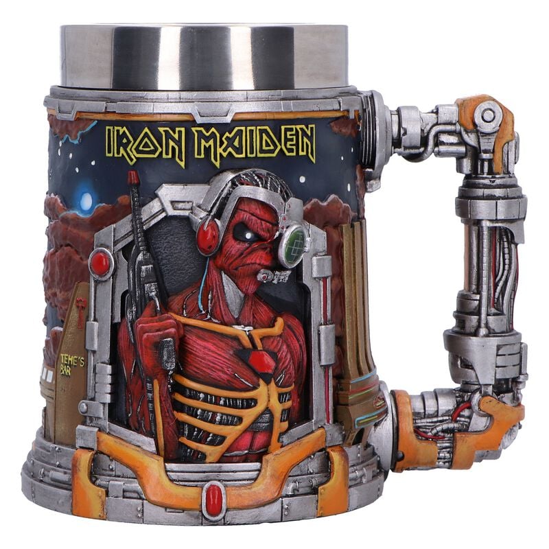 Chope à bière  de Iron Maiden - Somewhere In Time - pour Indifférent - multicolore - Iron Maiden
