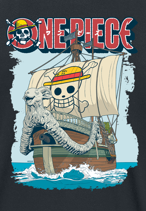 T-Shirt Manches courtes  de One Piece - Going Merry - S à XXL - pour Homme - blanc - One Piece - View 2