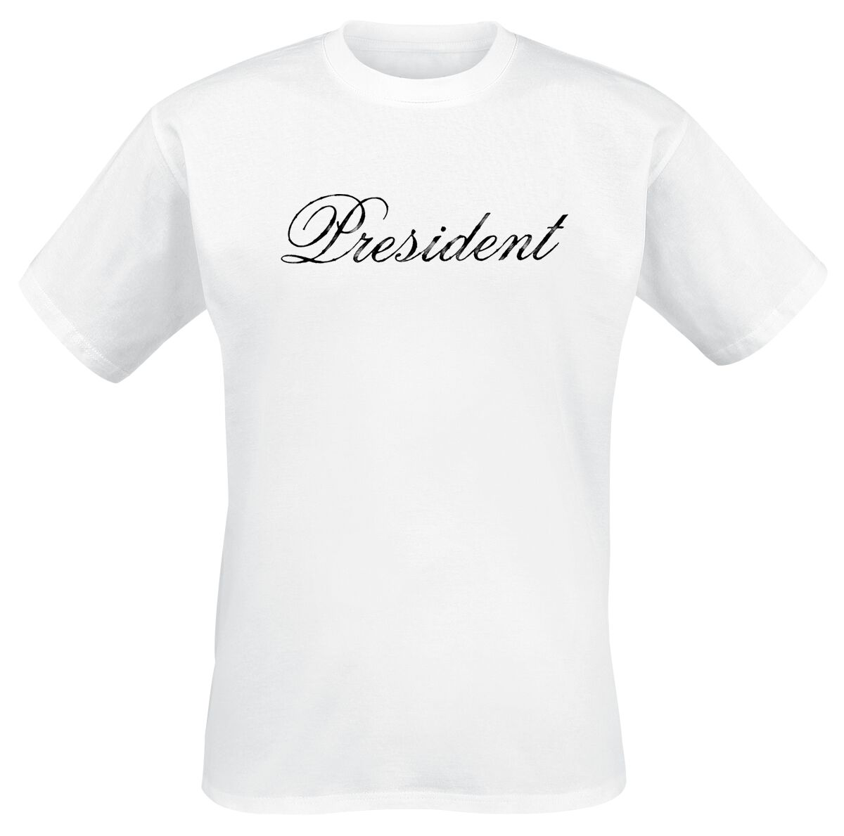 T-Shirt Manches courtes  de President - King Of Terrors - S à XXL - pour Homme - blanc - President
