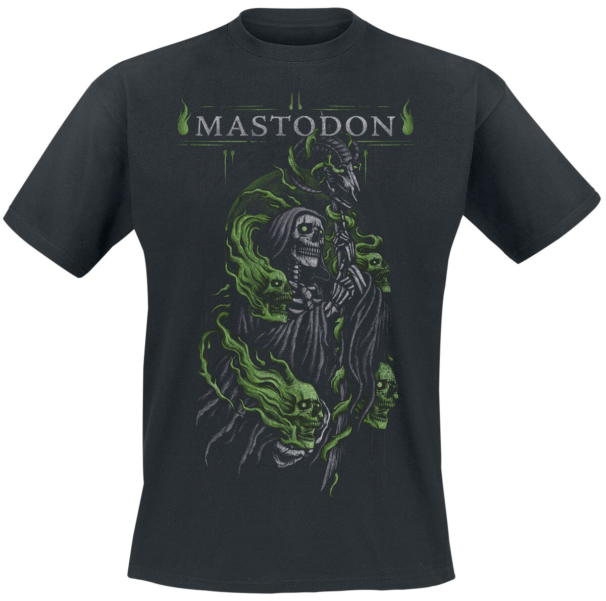 T-Shirt Manches courtes  de Mastodon - Dicky Reaper - M à 3XL - pour Homme - noir - Mastodon