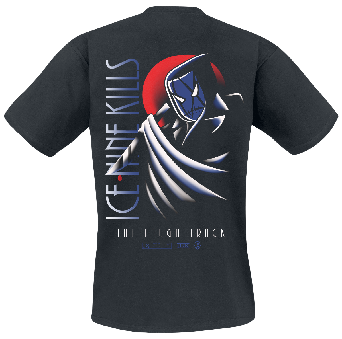 T-Shirt Manches courtes  de Ice Nine Kills - Laugh Track Animated - S à XXL - pour Homme - noir - Ice Nine Kills - View 2