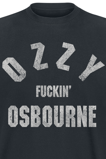 T-Shirt Manches courtes  de Ozzy Osbourne - Ozzy Fuckin' Osbourne - S à 5XL - pour Homme - noir - Ozzy Osbourne - View 2