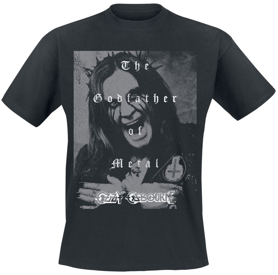 T-Shirt Manches courtes  de Ozzy Osbourne - Godfather - S à 5XL - pour Homme - noir - Ozzy Osbourne