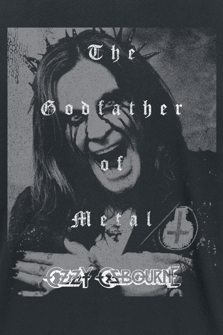 T-Shirt Manches courtes  de Ozzy Osbourne - Godfather - S à 5XL - pour Homme - noir - Ozzy Osbourne - View 2