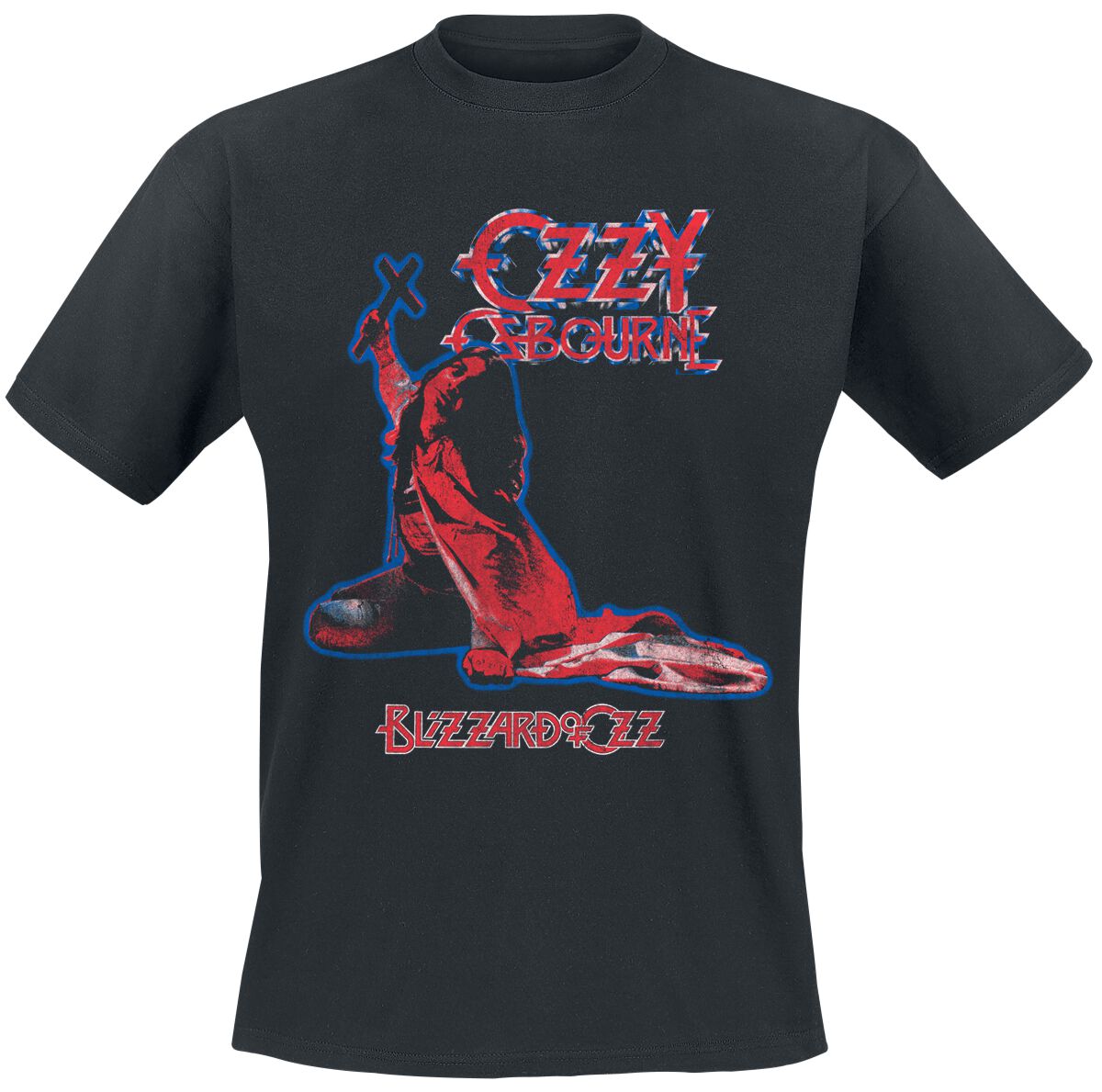 T-Shirt Manches courtes  de Ozzy Osbourne - Blizzard Tribute - S à 5XL - pour Homme - noir - Ozzy Osbourne