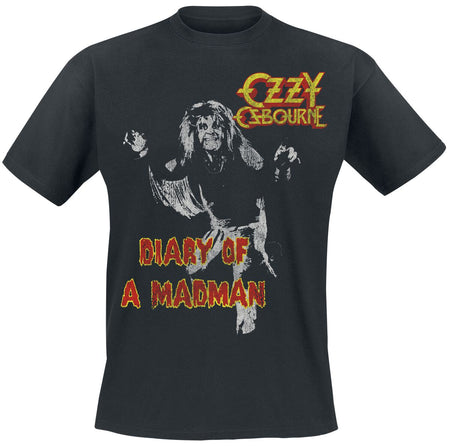 T-Shirt Manches courtes  de Ozzy Osbourne - Diary Tribute - S à 5XL - pour Homme - noir - Ozzy Osbourne