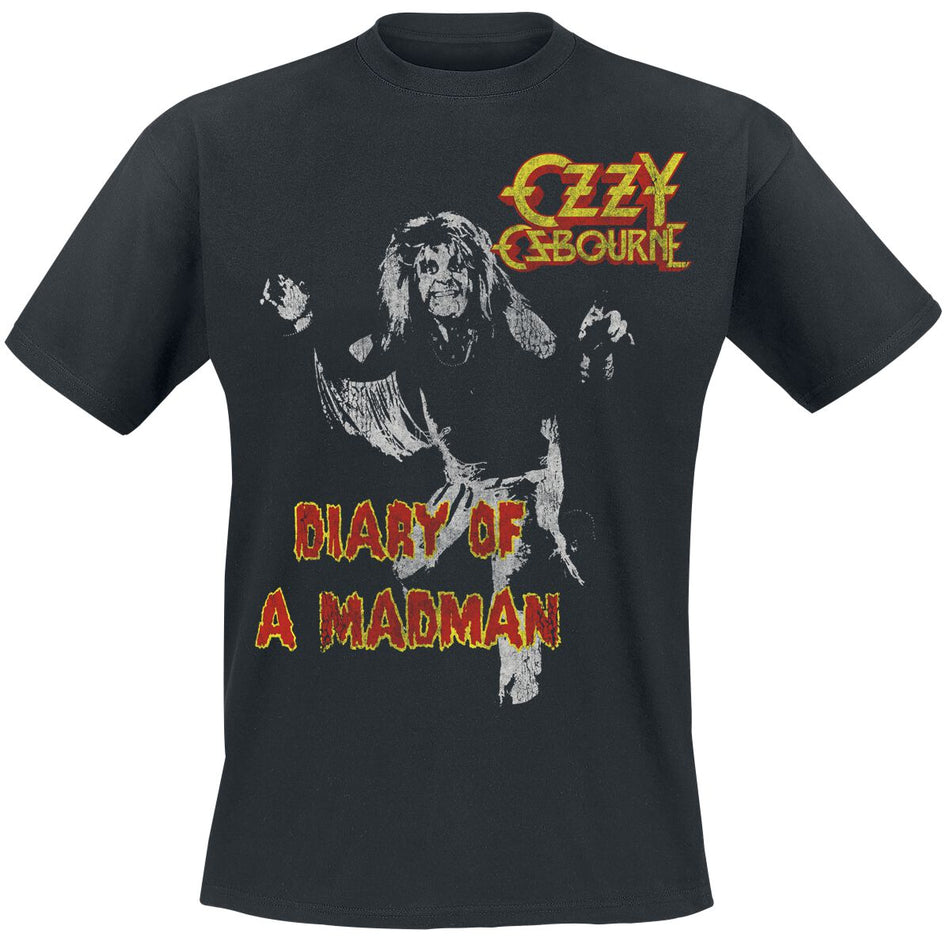 T-Shirt Manches courtes  de Ozzy Osbourne - Diary Tribute - S à 5XL - pour Homme - noir - Ozzy Osbourne