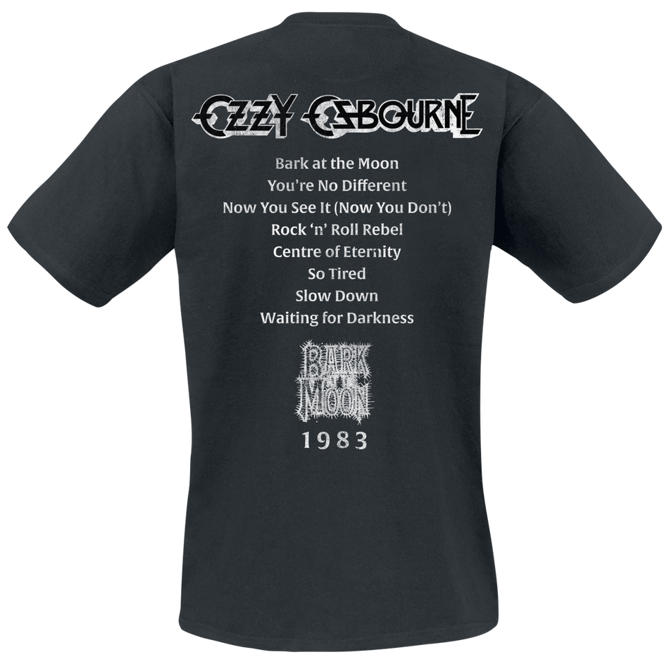 T-Shirt Manches courtes  de Ozzy Osbourne - Bark Tribute - S à 5XL - pour Homme - noir - Ozzy Osbourne - View 2