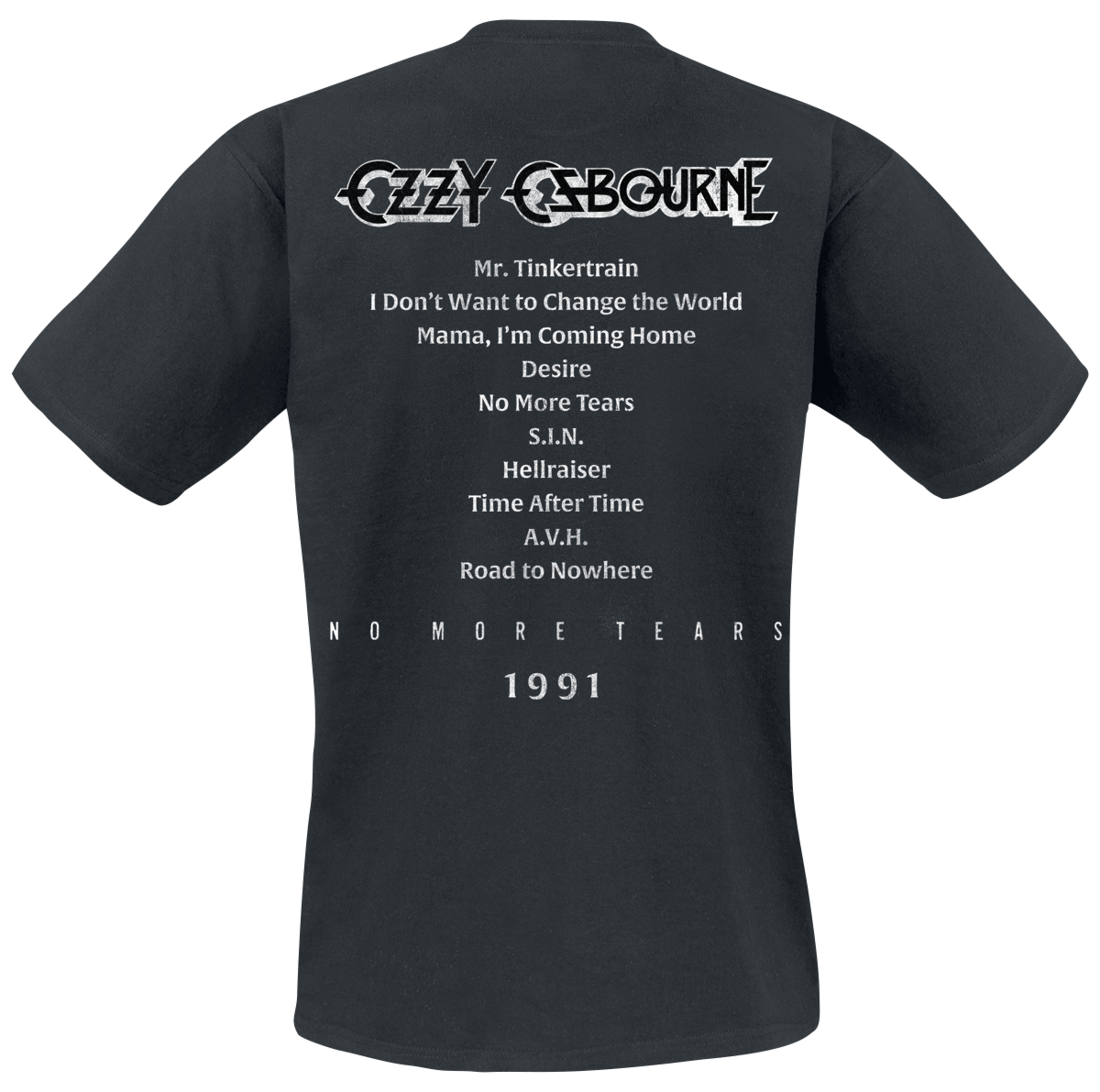 T-Shirt Manches courtes  de Ozzy Osbourne - Tears Tribute - S à 5XL - pour Homme - noir - Ozzy Osbourne - View 2
