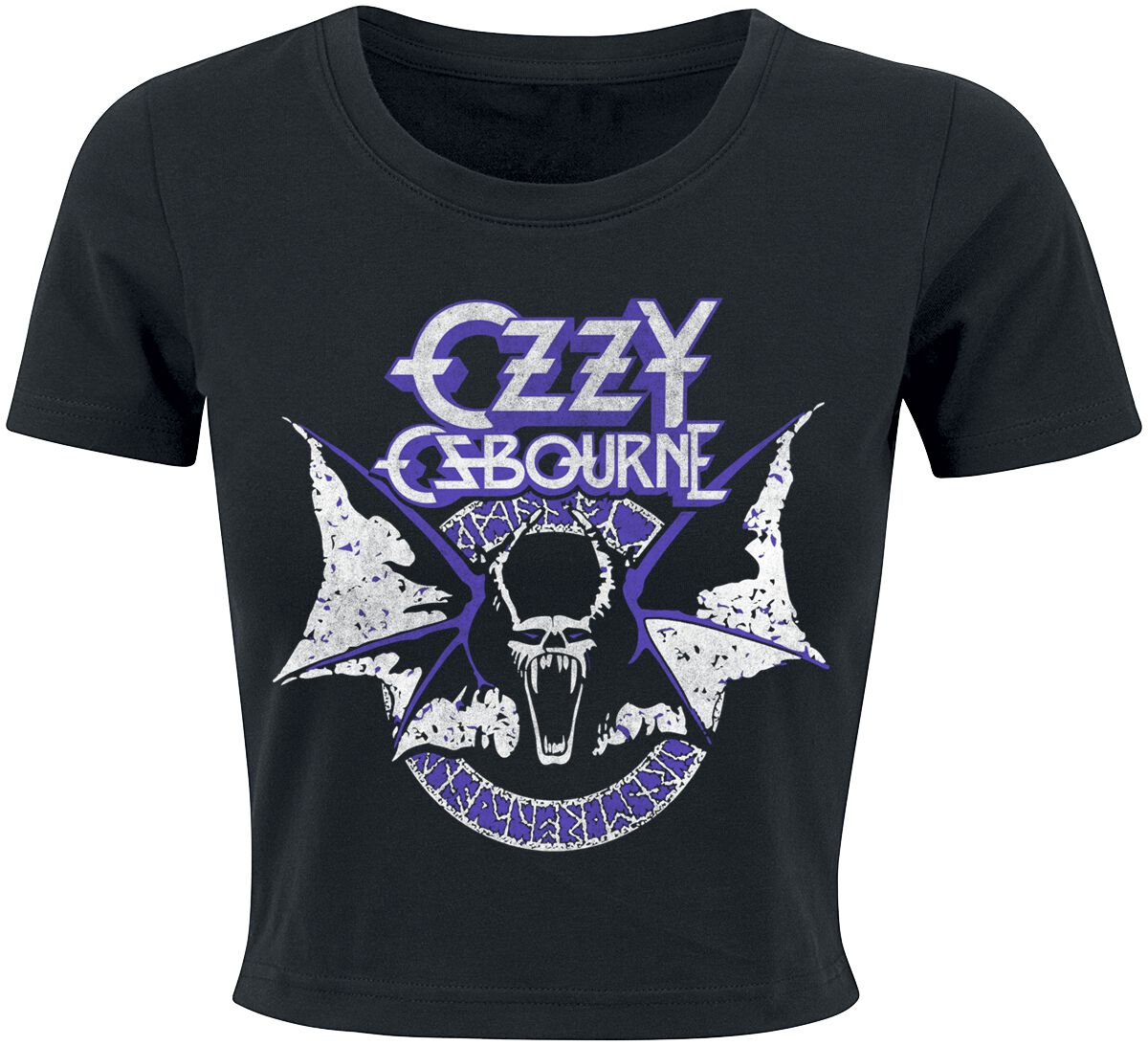 T-Shirt Manches courtes  de Ozzy Osbourne - Bat - S à 3XL - pour Femme - noir - Ozzy Osbourne
