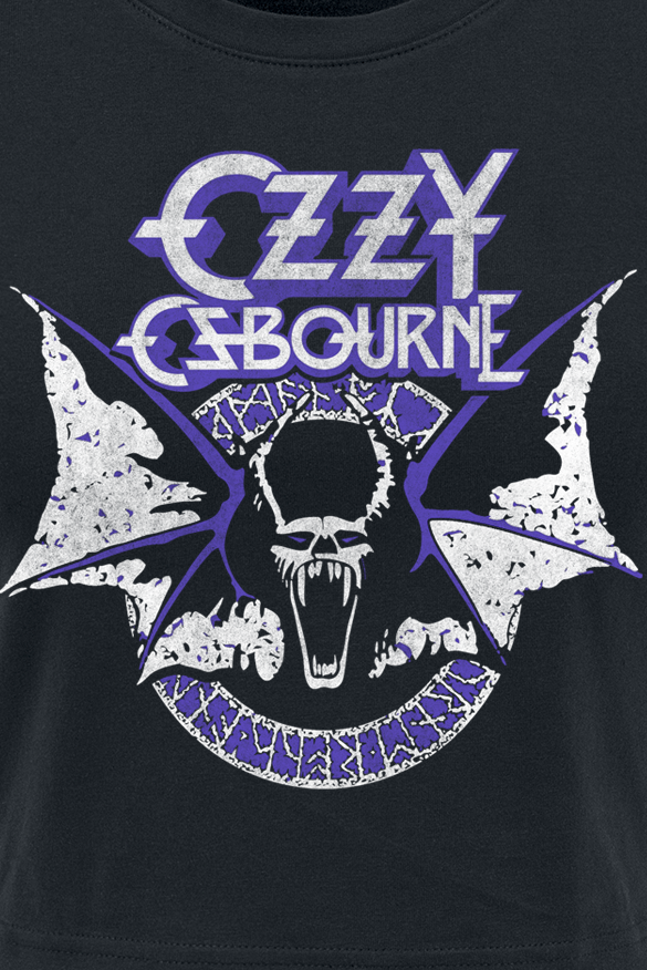 T-Shirt Manches courtes  de Ozzy Osbourne - Bat - S à 3XL - pour Femme - noir - Ozzy Osbourne - View 2